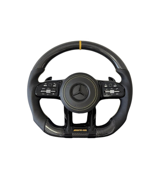 Mercedes Benz AMG Tuning - Lenkrad Carbon/Schwarz-Gelb - RR Performance